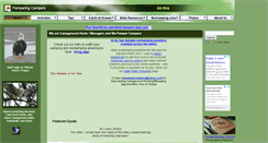 Desktop Screenshot of pamperingcampers.com